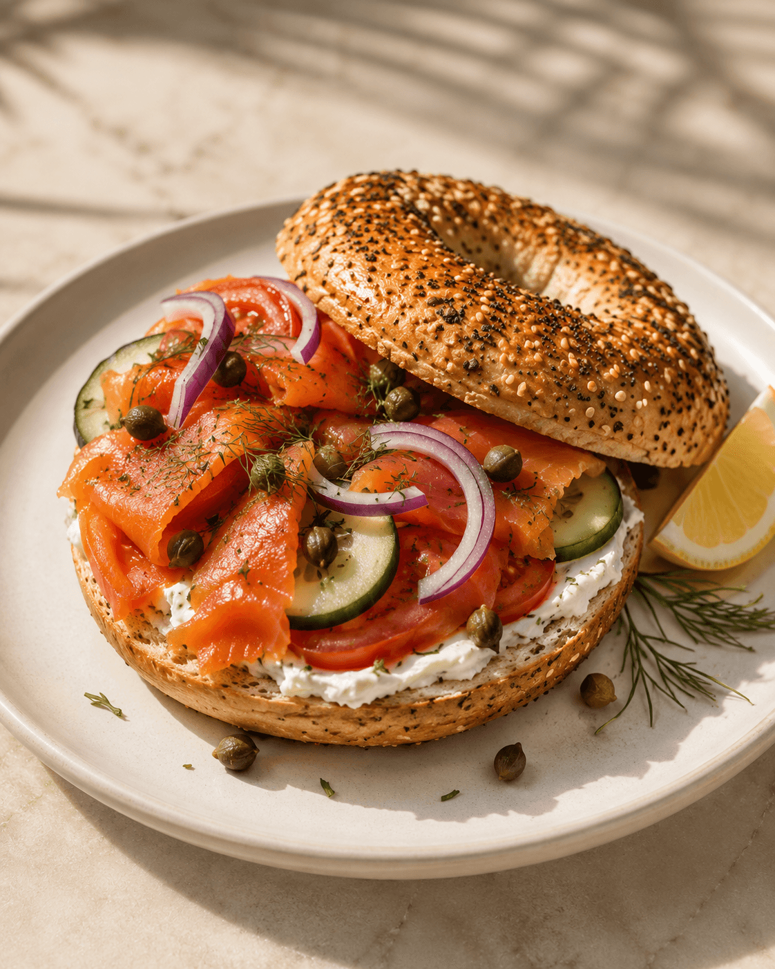 Lox Bagel
