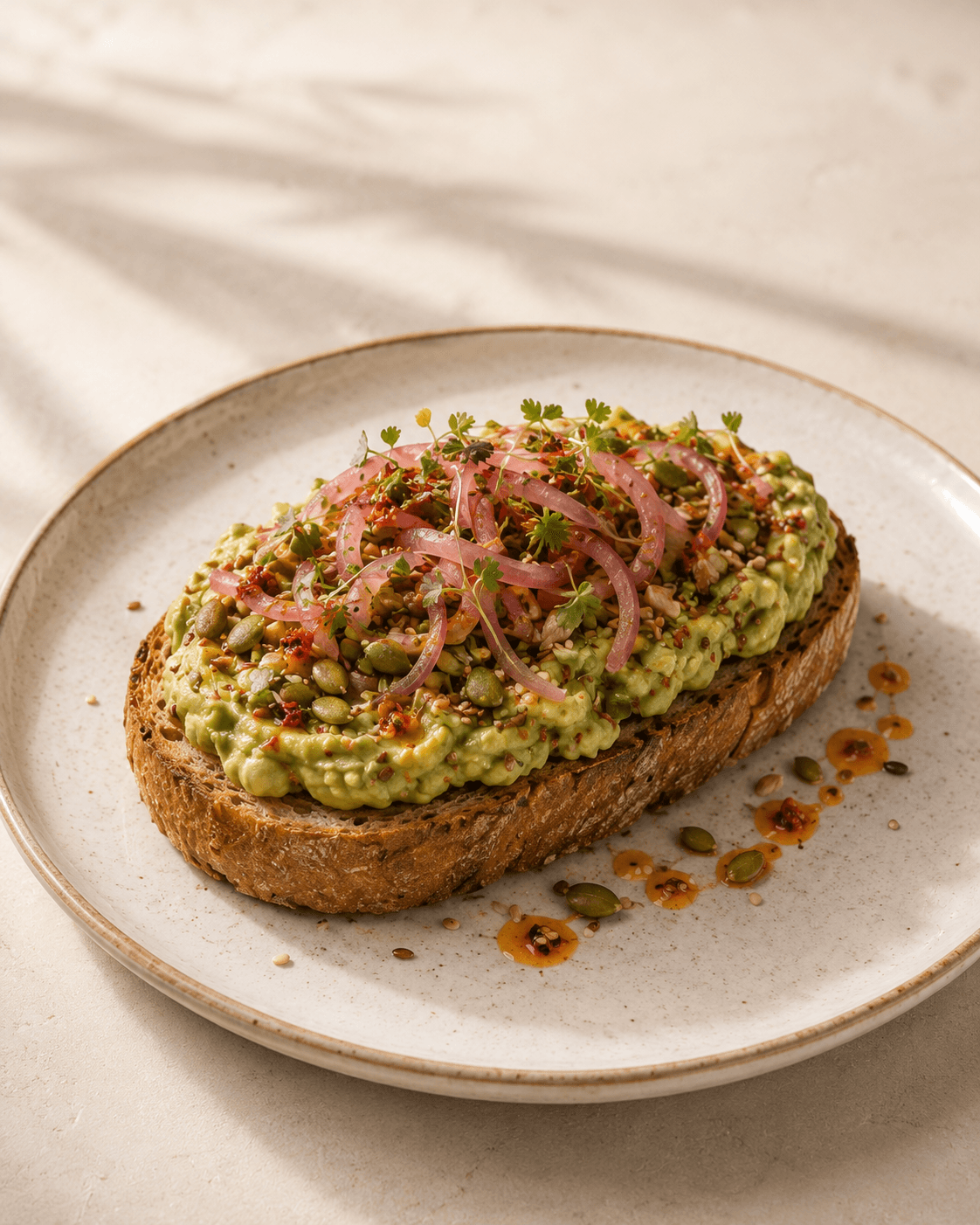 Spicy Avocado Toast