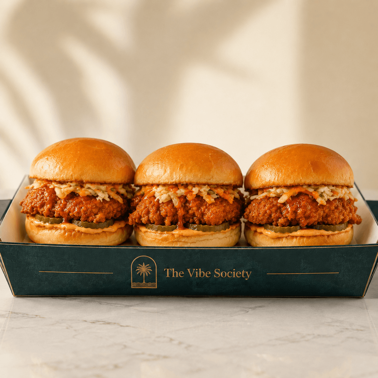 Spicy Chicken Slider Trio